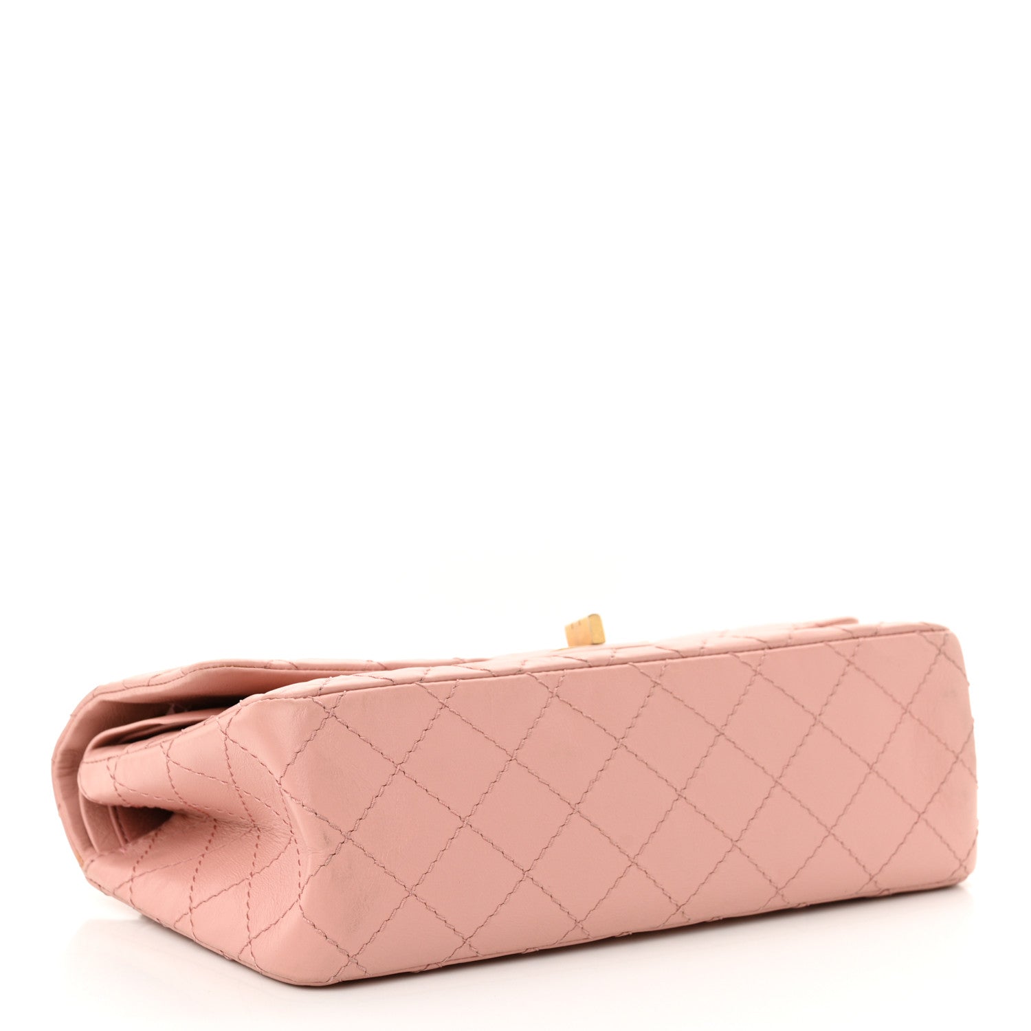Chanel Aged Calfskin Quilted 2.55 Reissue 225 Flap Pink 4 of 12