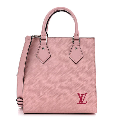 Louis Vuitton Epi Sac Plat PM Rose Ballerine 1 of 9