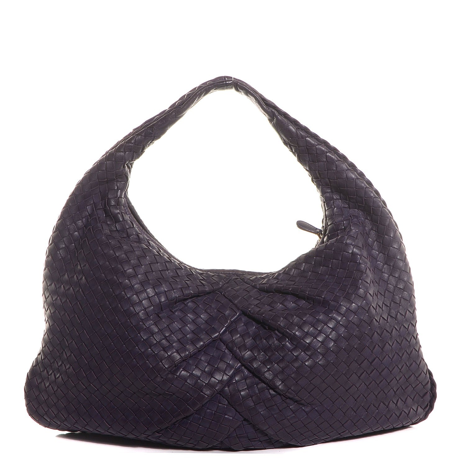 Bottega Veneta Nappa Intrecciato Pleated Large Veneta Hobo Turbolence 1 of 9