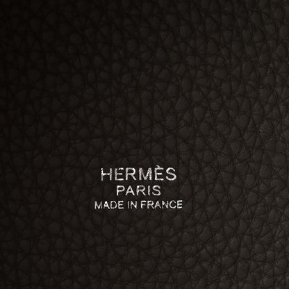 Hermes Taurillon Clemence Picotin Lock 22 MM Etain 6 of 10