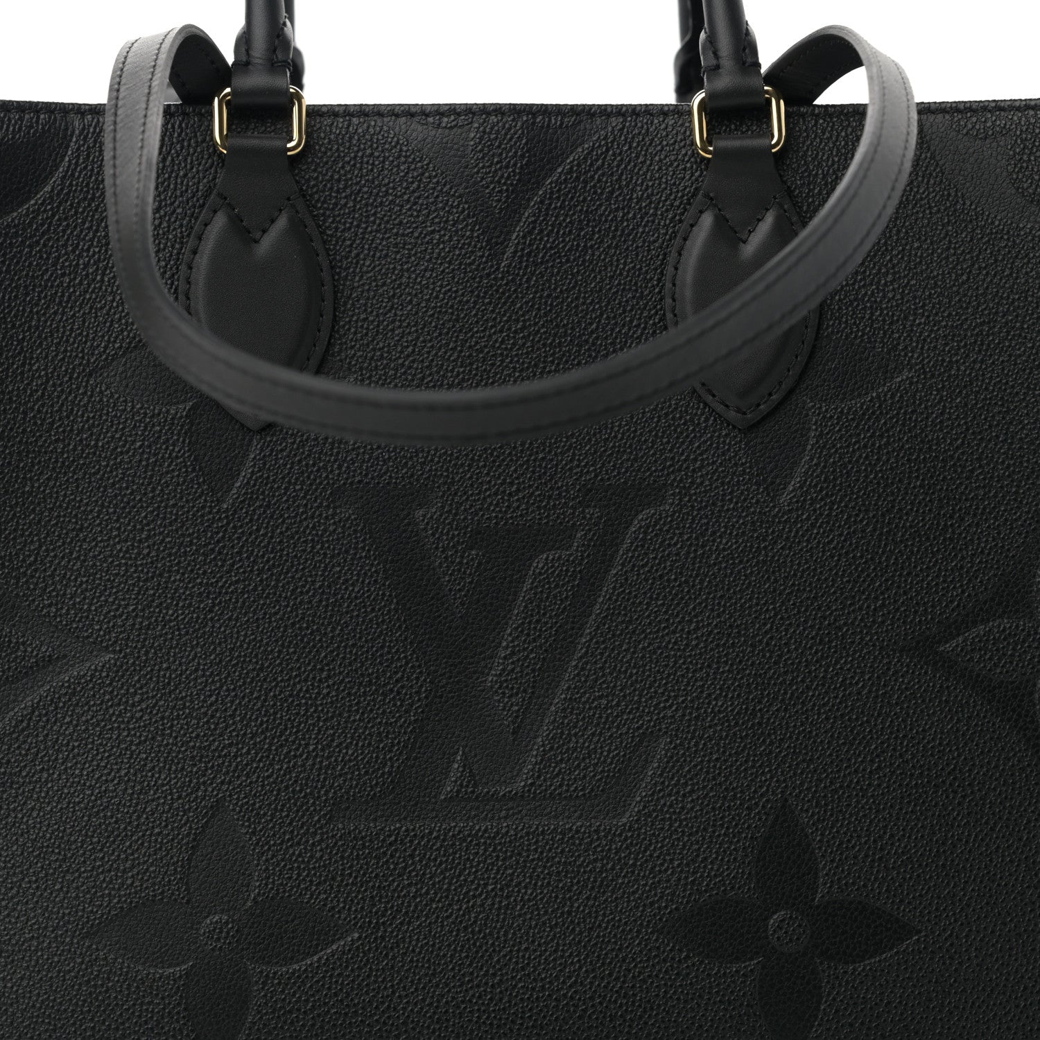 Louis Vuitton Empreinte Monogram Giant Onthego MM Black 7 of 10