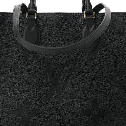 Louis Vuitton Empreinte Monogram Giant Onthego MM Black 7 of 10