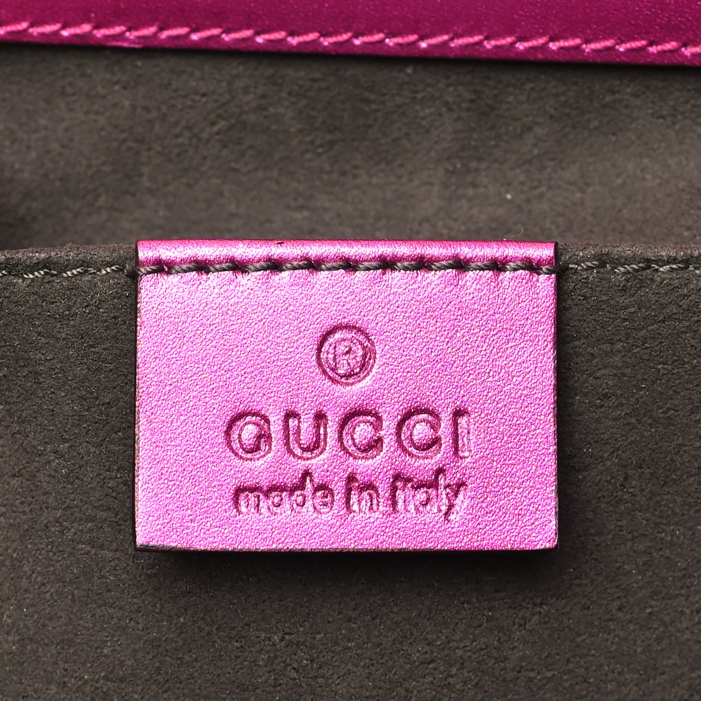 Galassia Small Padlock Shoulder Bag Fuxia