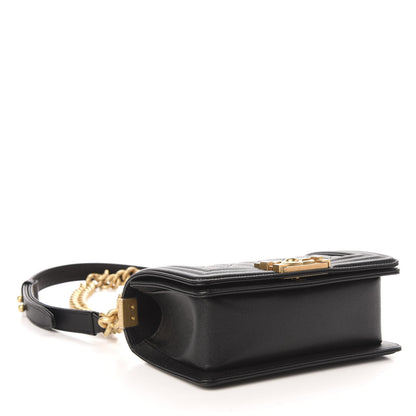 Chanel Caviar Quilted Small Boy Flap Black 4 of 11