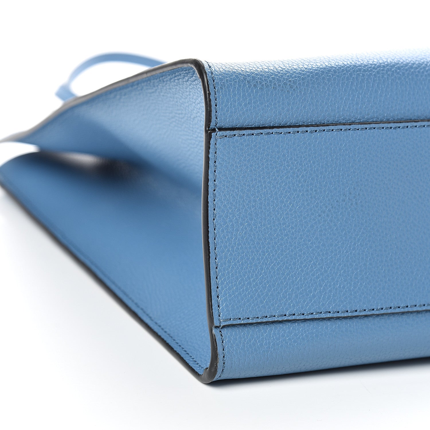 Marc Jacobs Grained Calfskin Grind Shopper Tote Mali Blue 8 of 10