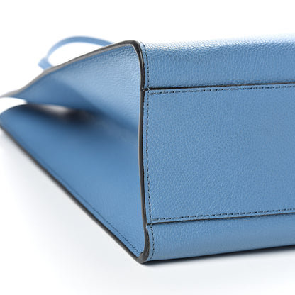 Marc Jacobs Grained Calfskin Grind Shopper Tote Mali Blue 8 of 10