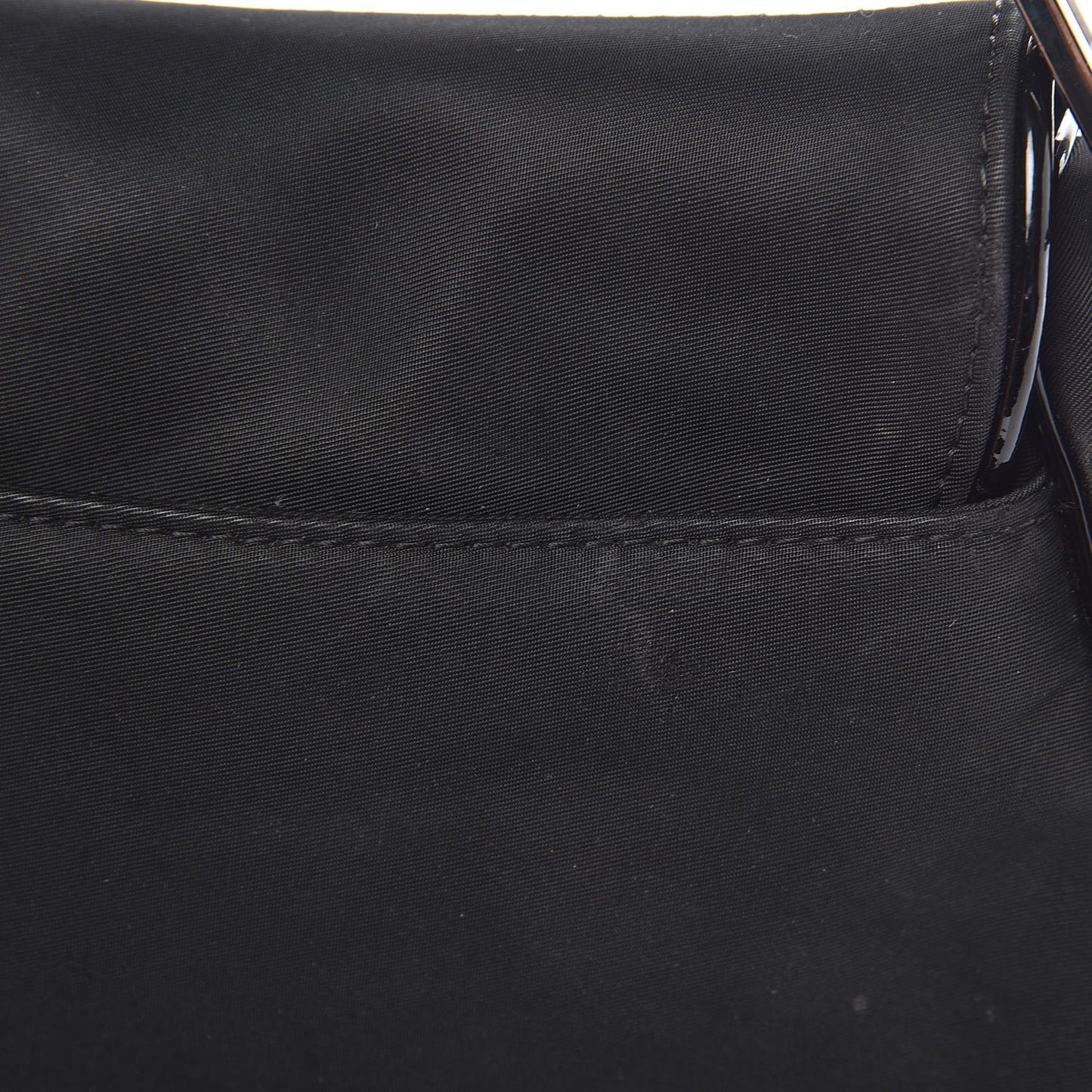 Nylon Saddle Bag Black