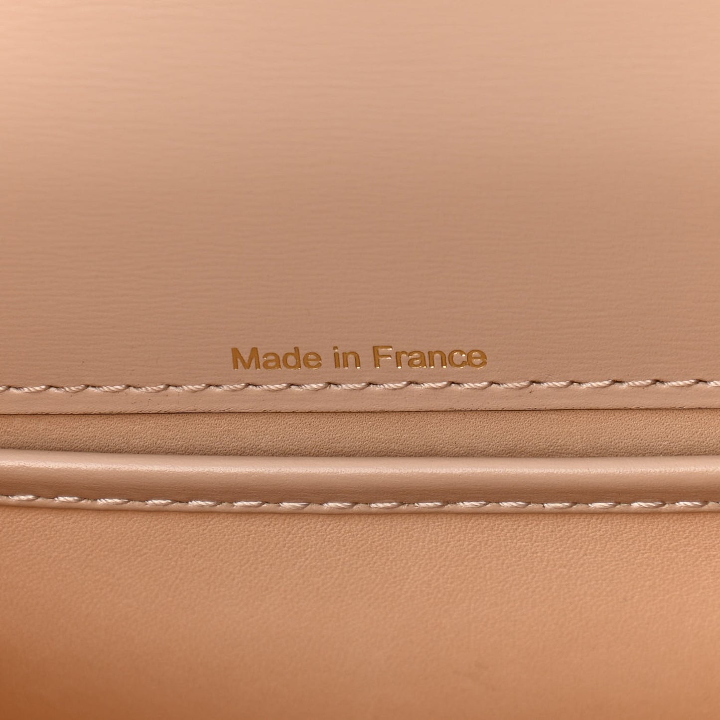Box Calfskin Mini Brillant Satchel Sand