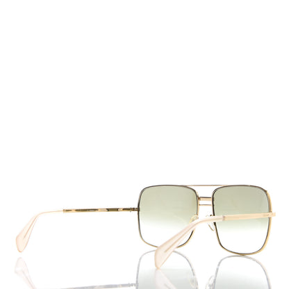 Celine Metal Sunglasses CL 41808/S Gold 4 of 6