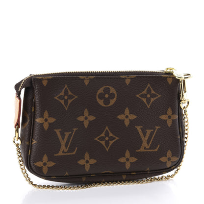 Louis Vuitton Monogram Mini Pochette Accessories 3 of 8