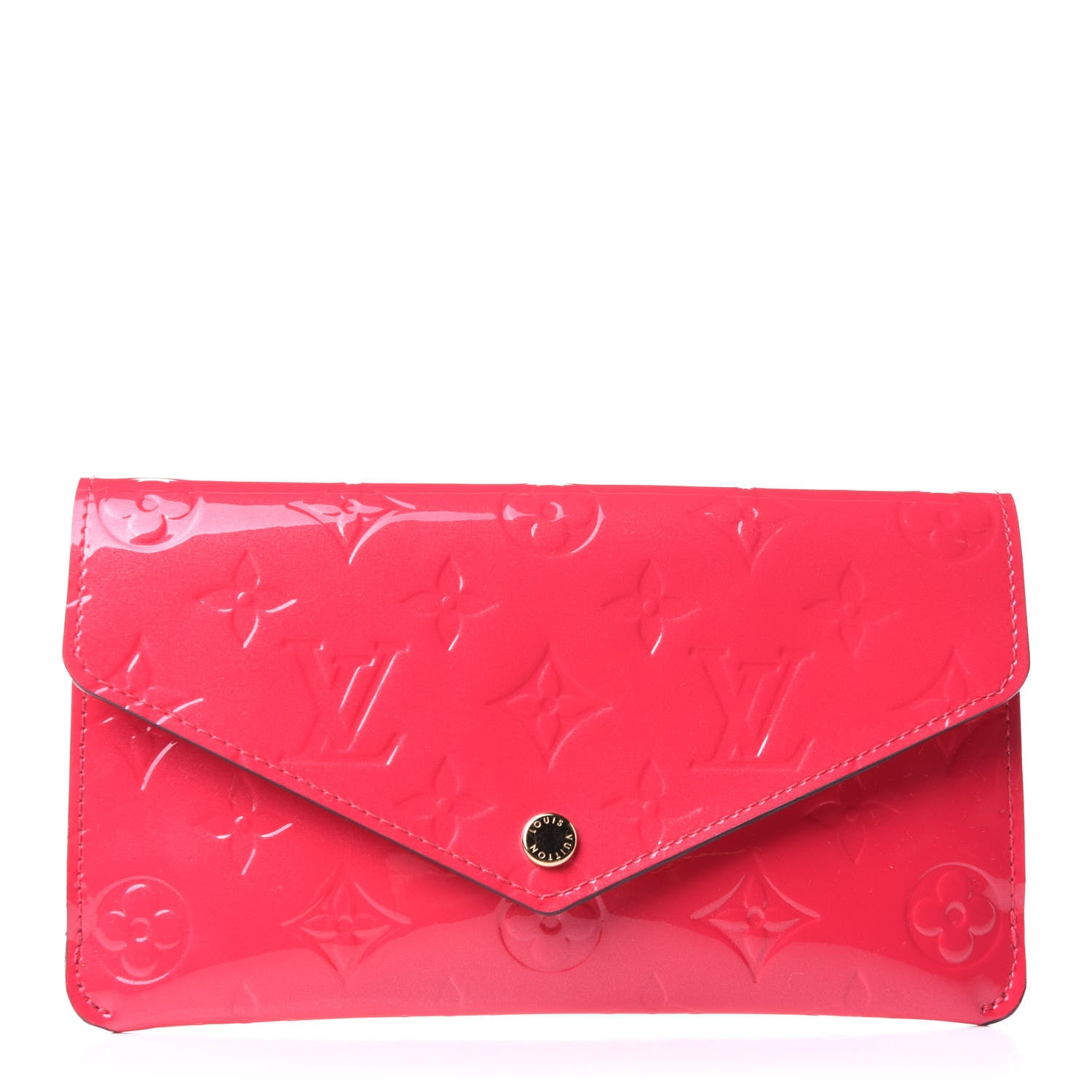 Louis Vuitton Vernis Jeanne Wallet Hot Pink 1 of 7