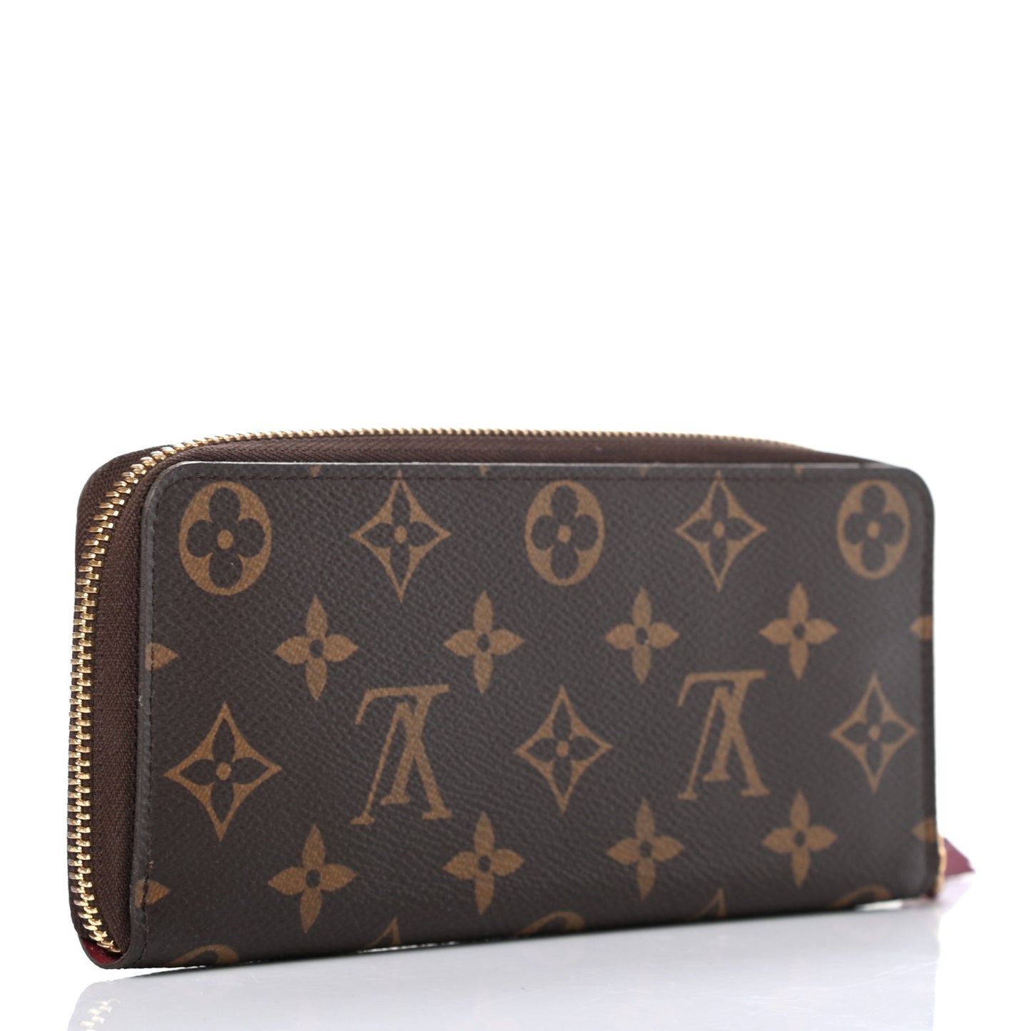 Monogram Clemence Wallet Fuchsia