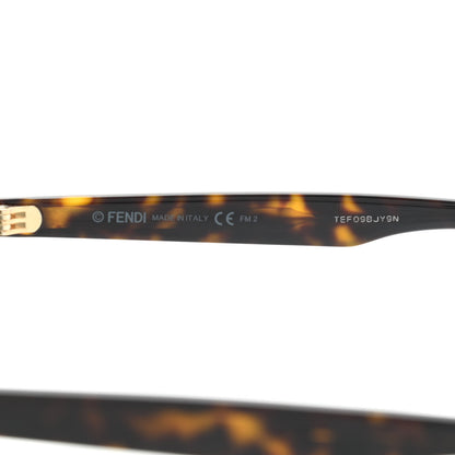 Fendi Studded Can Eye Sunglasses FF 0260/S Havana White 5 of 7