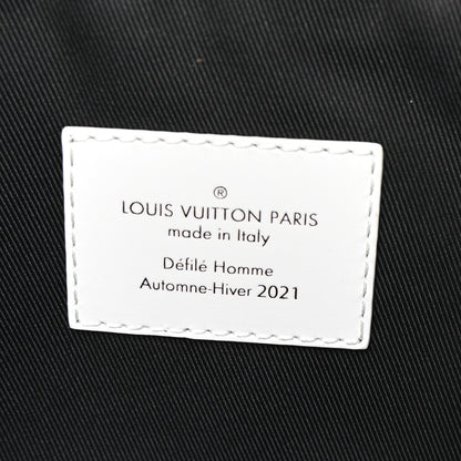 Louis Vuitton Calfskin Newspaper Print Pouch 6 of 6