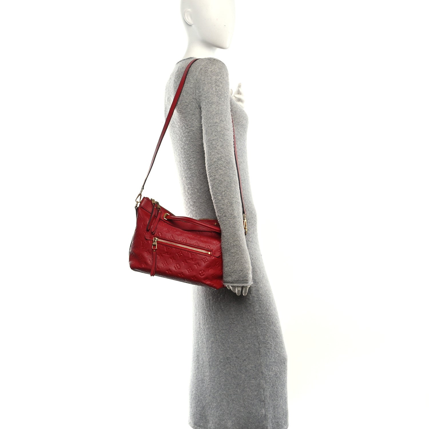 Louis Vuitton Empreinte Bastille PM Cherry 2 of 10