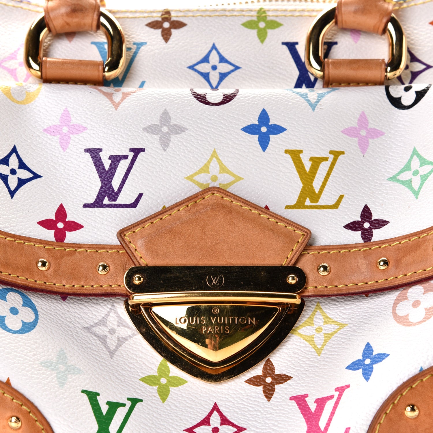 Louis Vuitton Monogram Multicolor Rita White 14 of 15