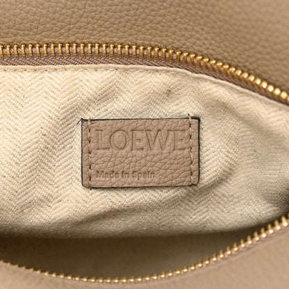 Loewe Grained Calfskin Small Puzzle Bag Sand 6 of 10