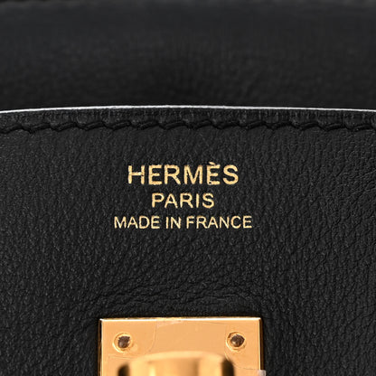 Hermes Swift Birkin 25 Black 6 of 10