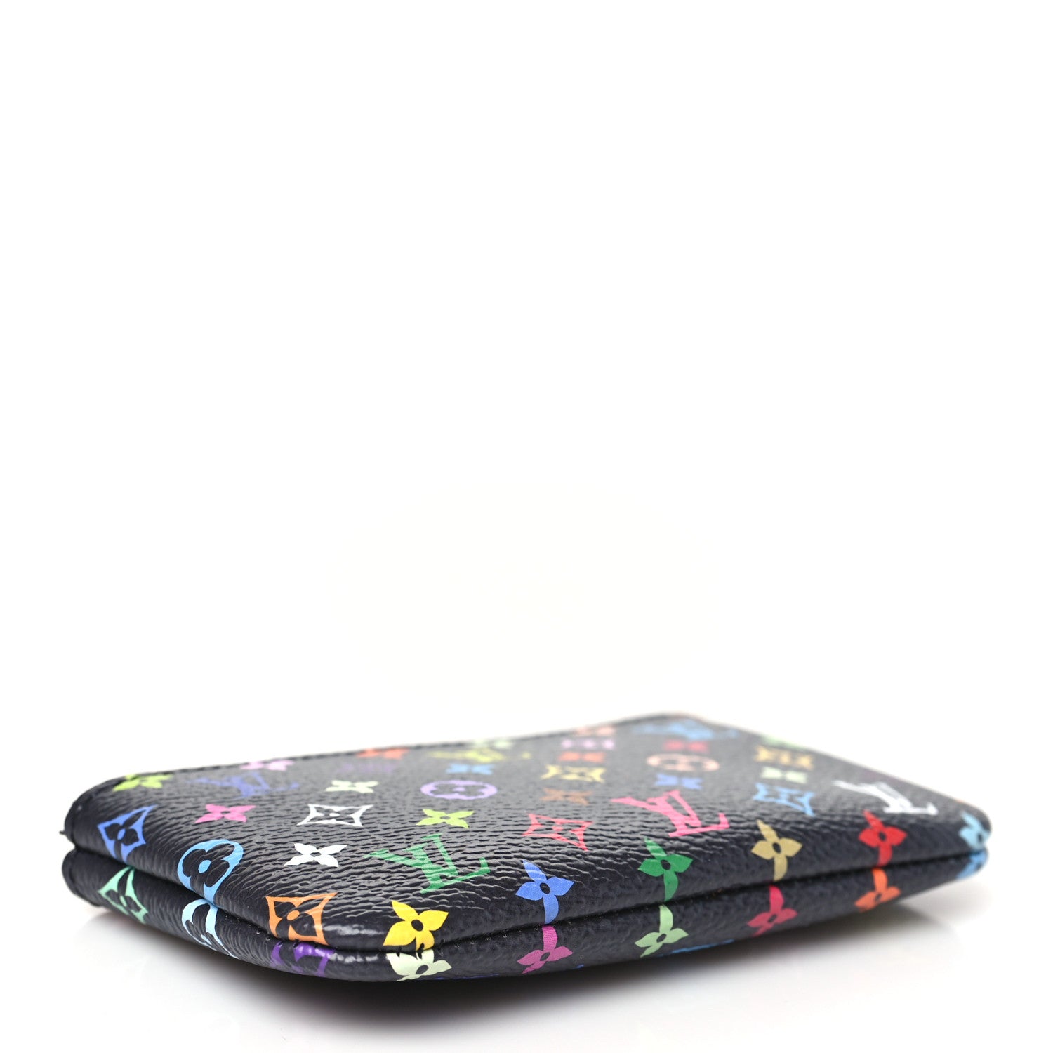 Louis Vuitton LV X TM Monogram Multicolor Key Pouch Black 4 of 7