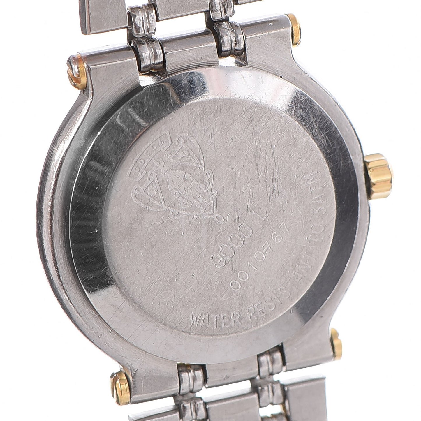 Stainless Steel 18K Yellow Gold Plated 9000L Quartz Watch