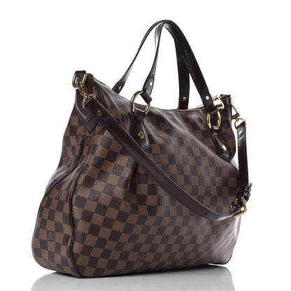Louis Vuitton Damier Ebene Evora MM 3 of 9