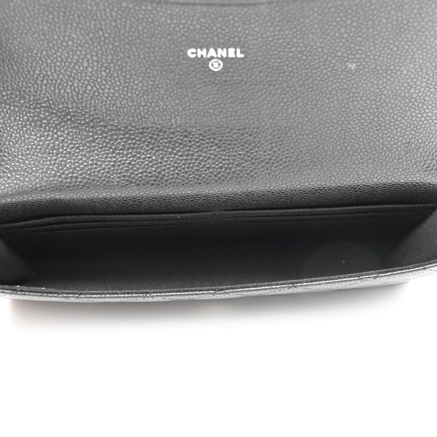 Chanel Caviar Quilted Travel Wallet Black 6 of 9