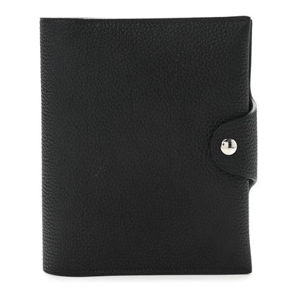 Hermes Togo Ulysse PM Notebook Cover Black 1 of 9