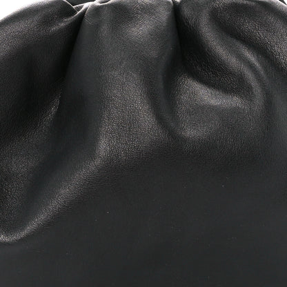 Bottega Veneta Smooth Butter Calf Teen Pouch Black 9 of 11