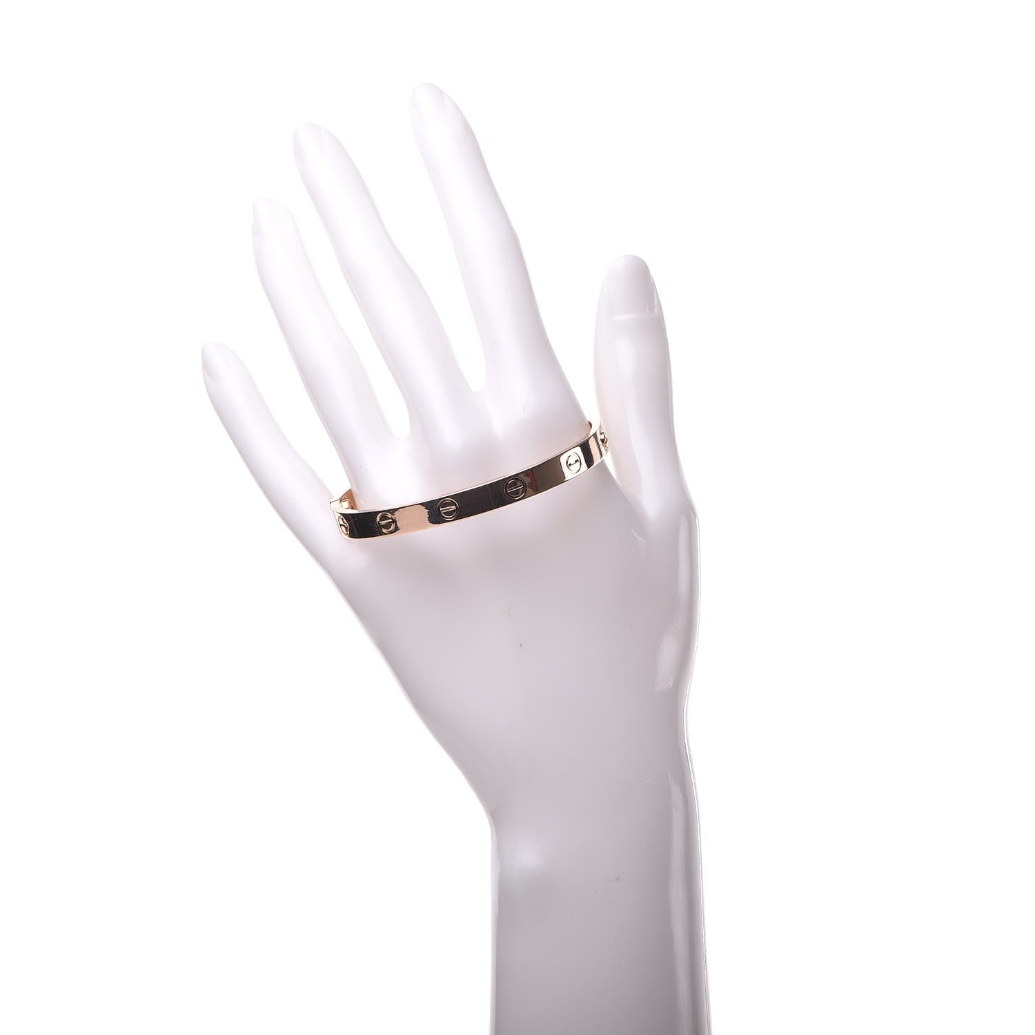Cartier 18K Pink Gold LOVE Bracelet 17 2 of 6