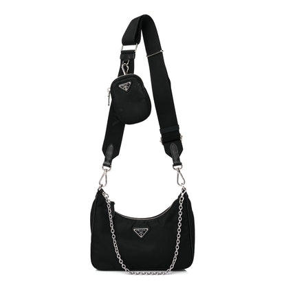 Prada Nylon Re-Edition 2005 Shoulder Bag Black 1 of 18