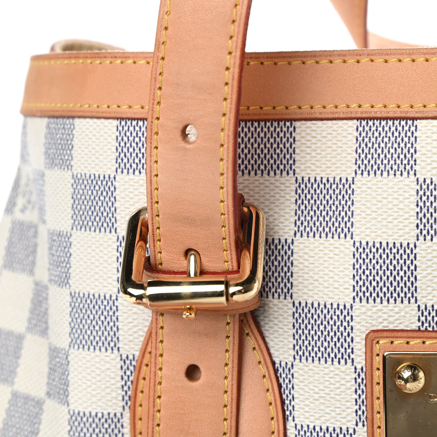 Louis Vuitton Damier Azur Hampstead MM 14 of 14