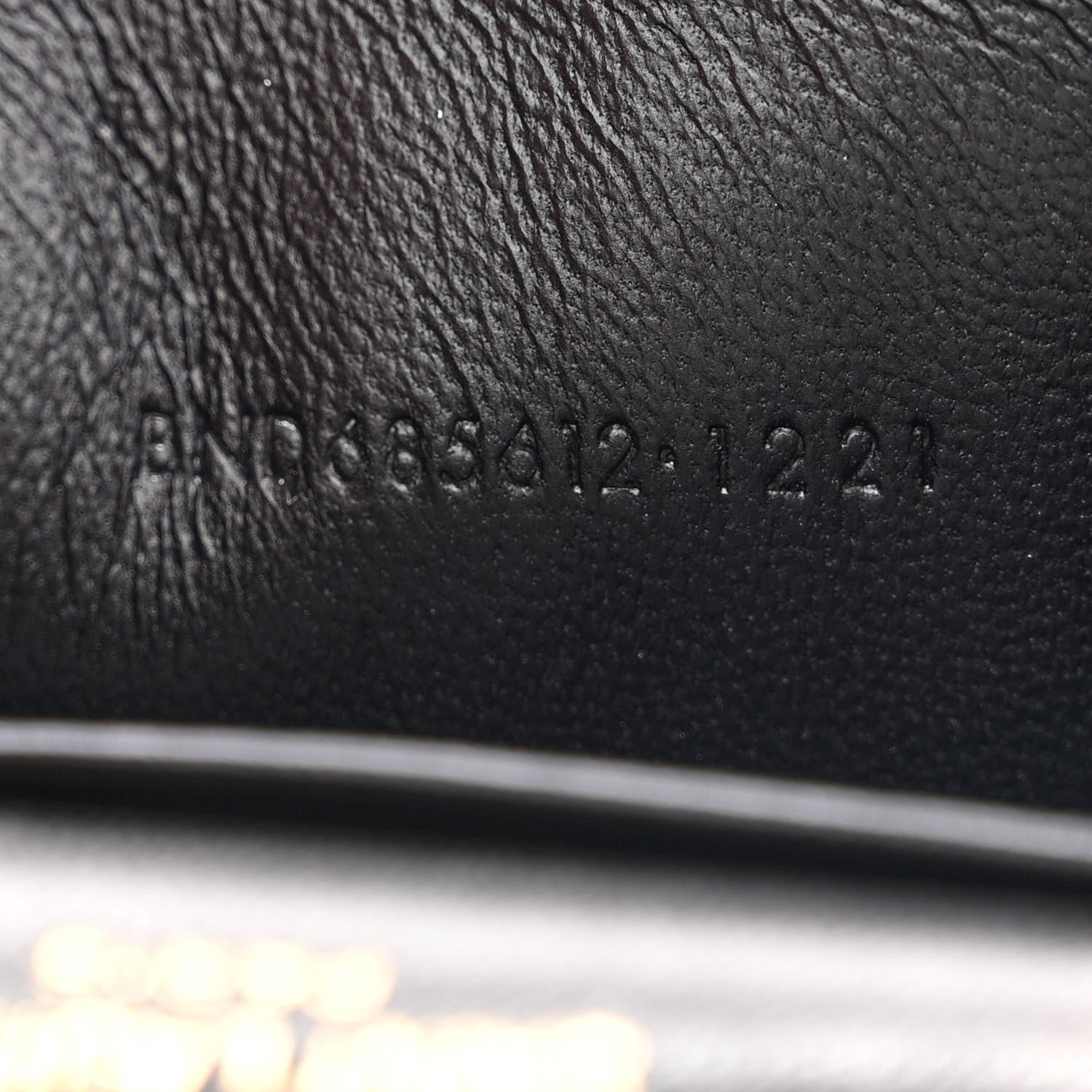 Saint Laurent Lambskin Quilted Micro Gaby Bag Black 7 of 10