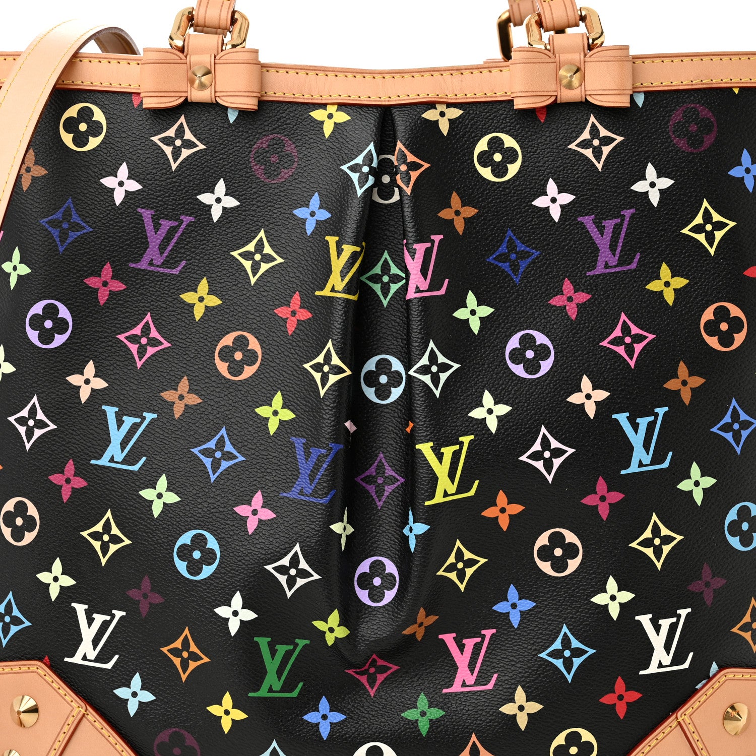 Louis Vuitton Monogram Multicolor Sharleen GM Black 7 of 9