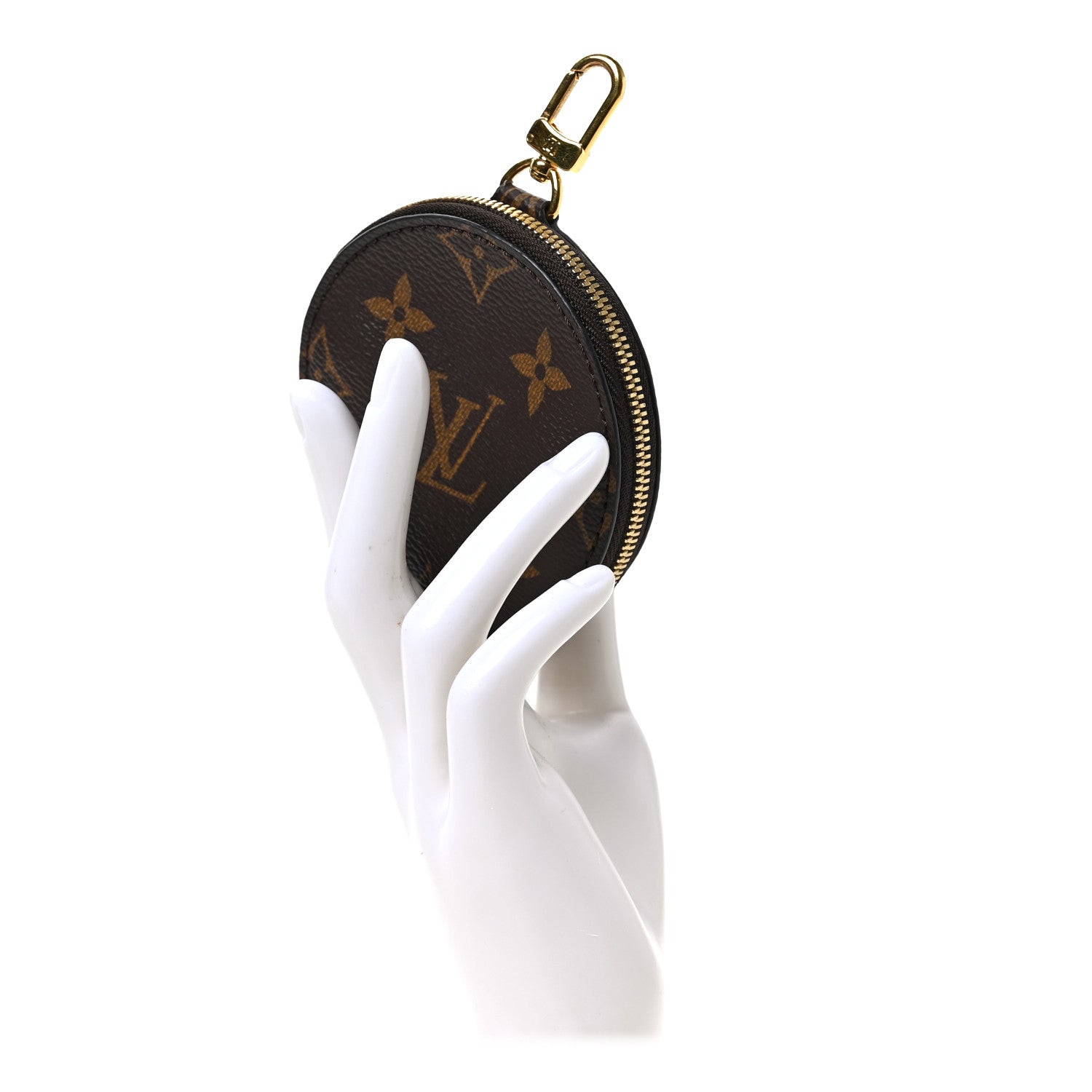 Louis Vuitton Monogram Multi Pochette Accessories Round Coin Purse 2 of 6