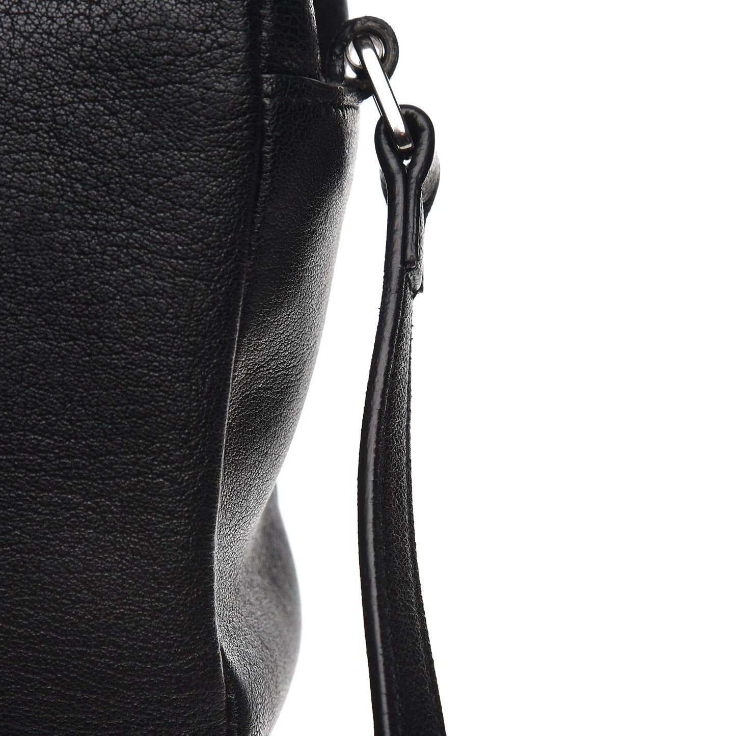 Lambskin Monogram Small Lou Camera Bag Black