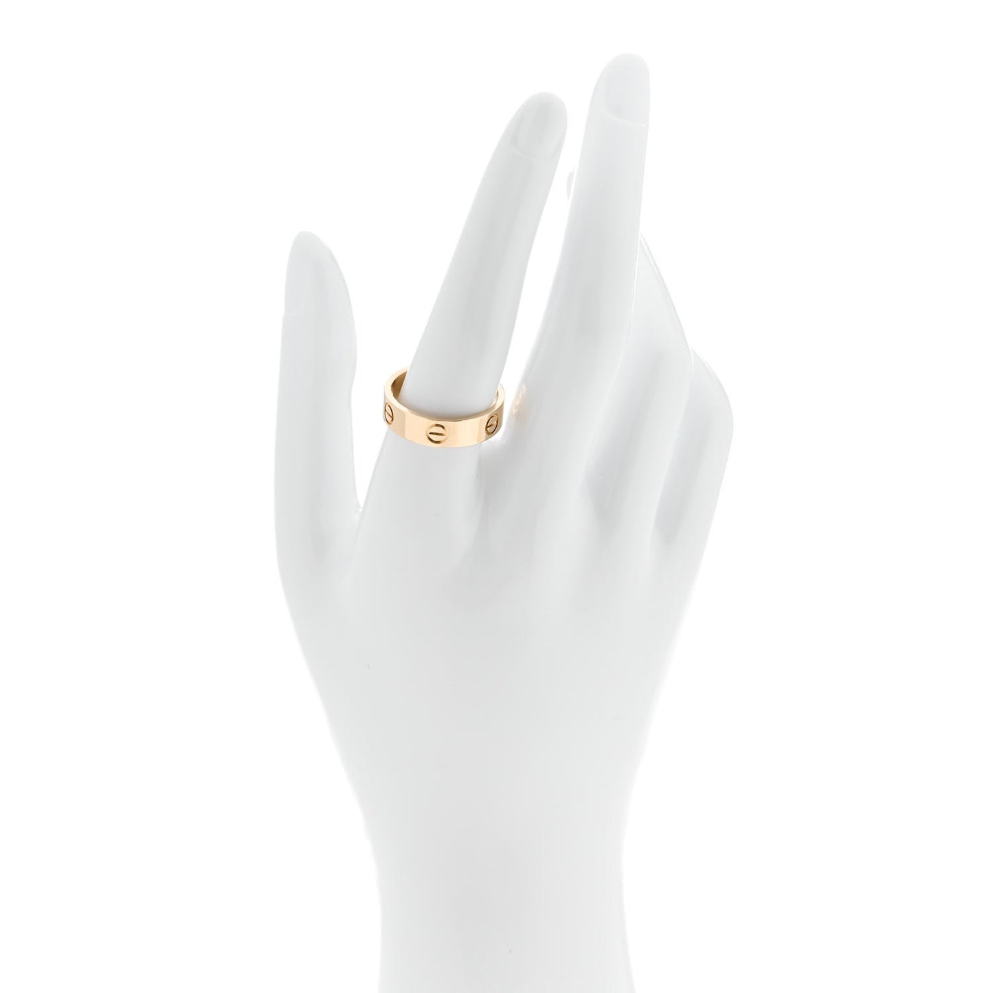 18K Yellow Gold 5.5mm LOVE Ring 60 9.25
