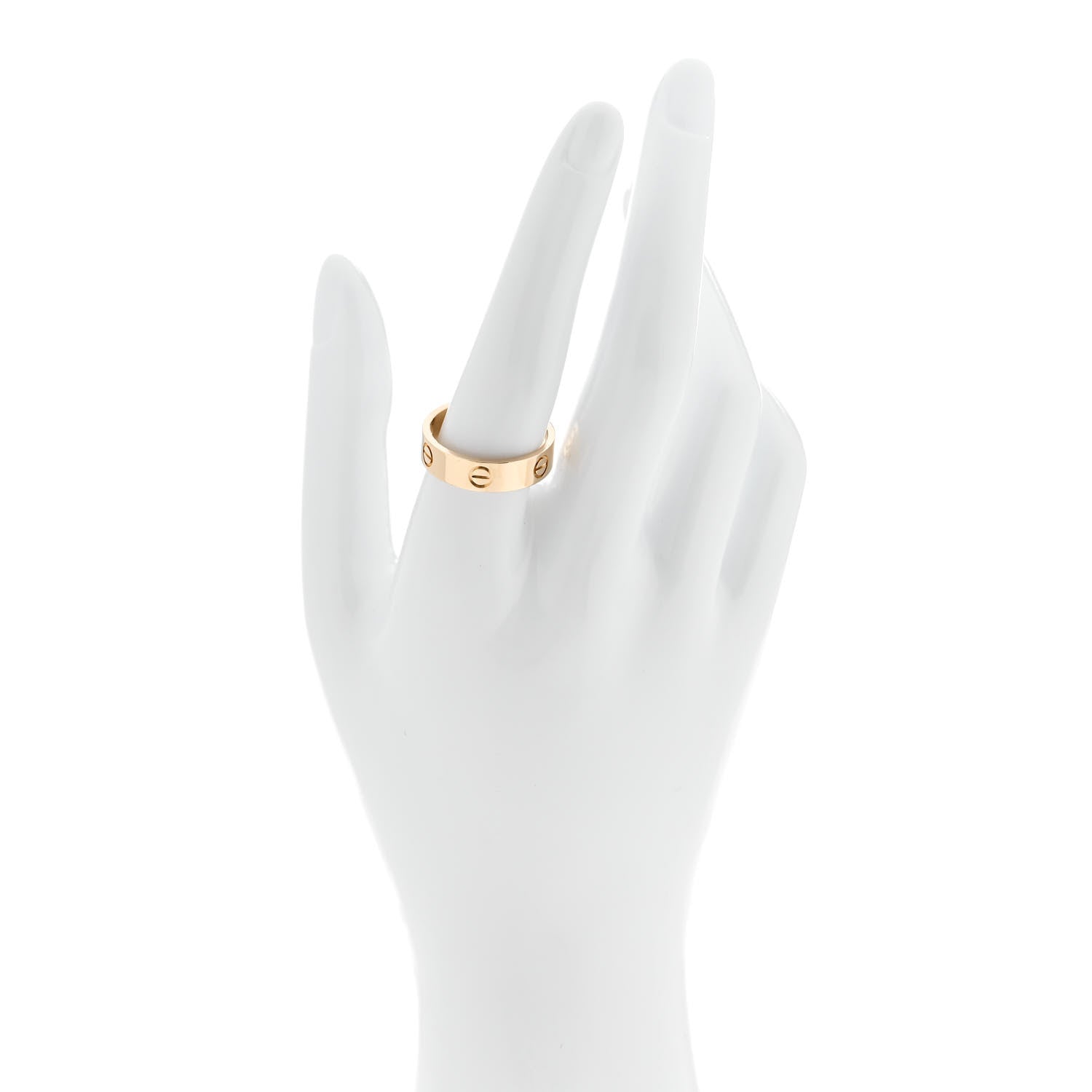 Cartier 18K Yellow Gold 5.5mm LOVE Ring 60 9.25 2 of 5