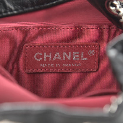 Chanel Calfskin Quilted Small Gabrielle Bucket Black 6 of 11