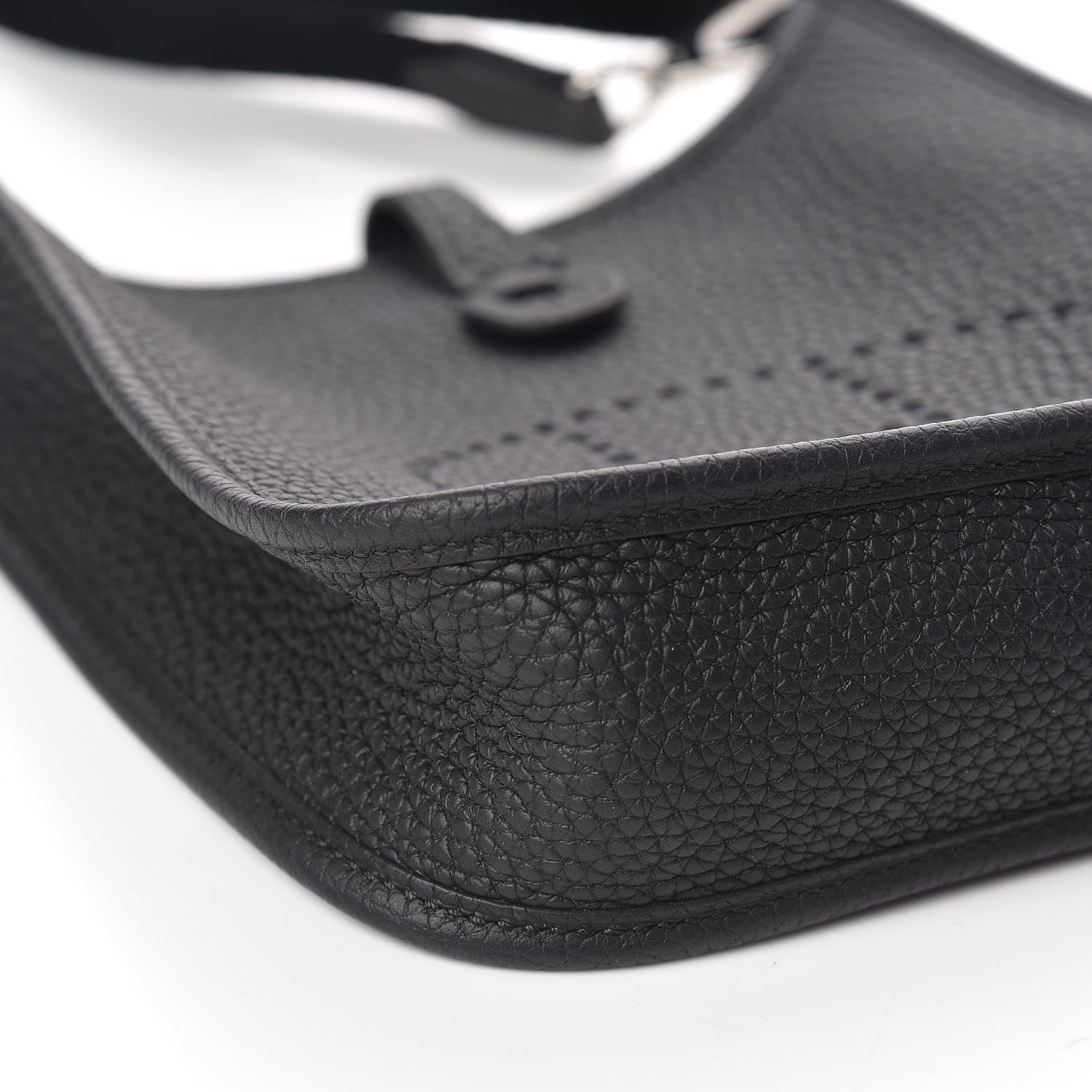 Hermes Taurillon Clemence Evelyne TPM Black 9 of 11