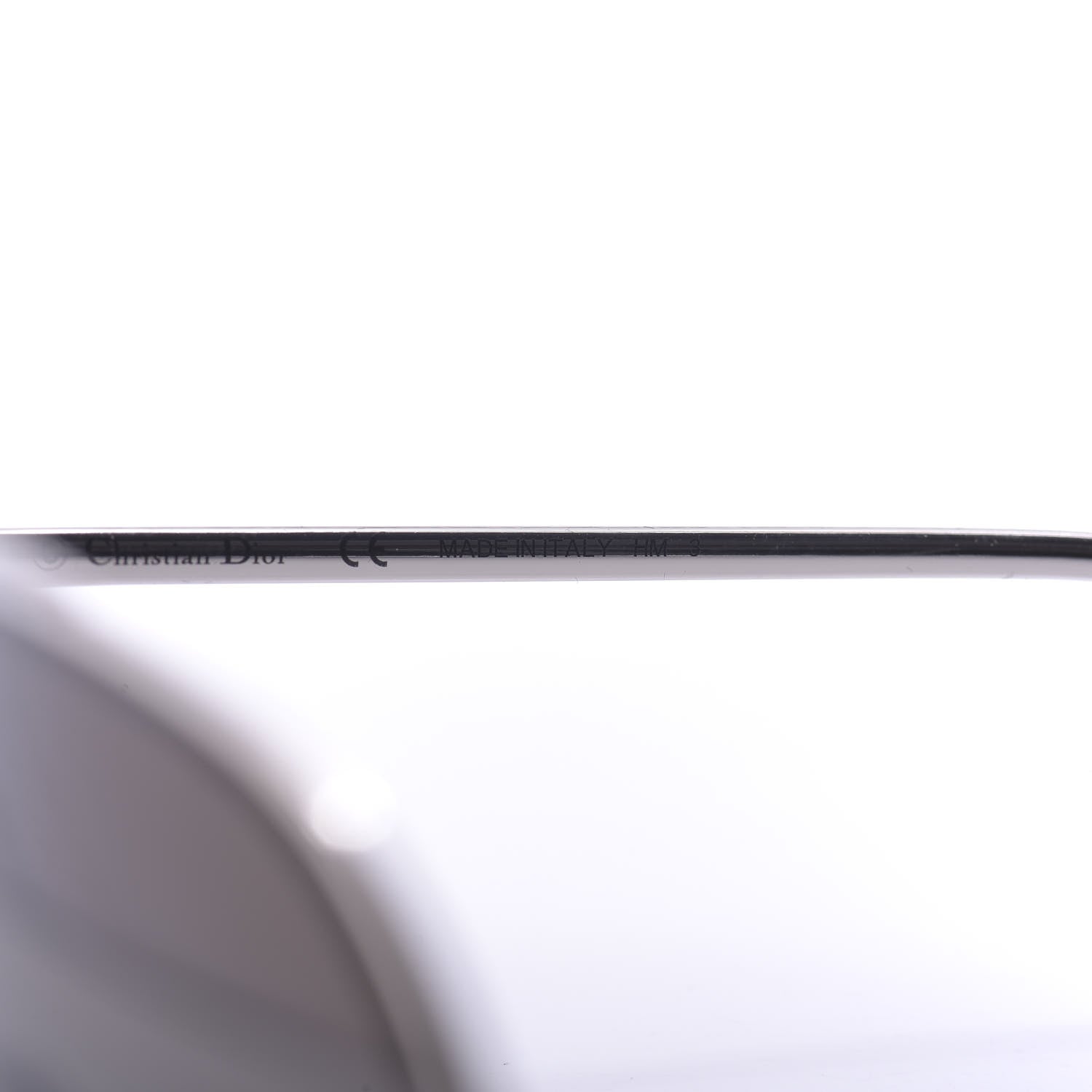 Christian Dior Split 2 Aviator Sunglasses Brown Grey 6 of 10