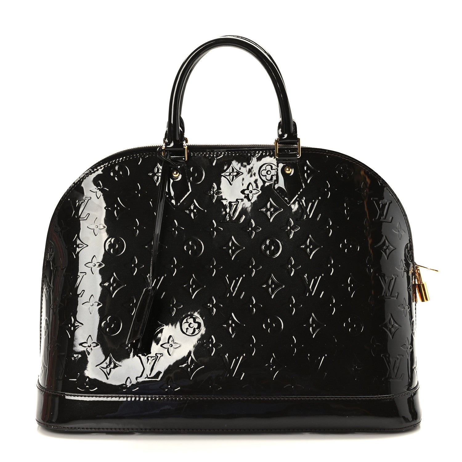 Louis Vuitton Vernis Alma GM Terre Terre D'Ombre 1 of 10