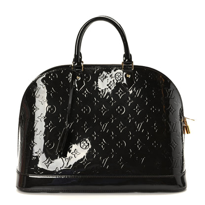 Louis Vuitton Vernis Alma GM Terre Terre D'Ombre 1 of 10