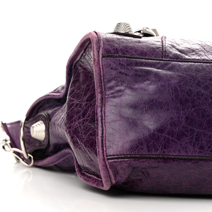 Balenciaga Agneau Giant 21 Silver Hardware City Raisin 9 of 21