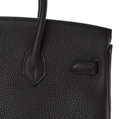 Hermes Togo Birkin 25 Black 27 of 30