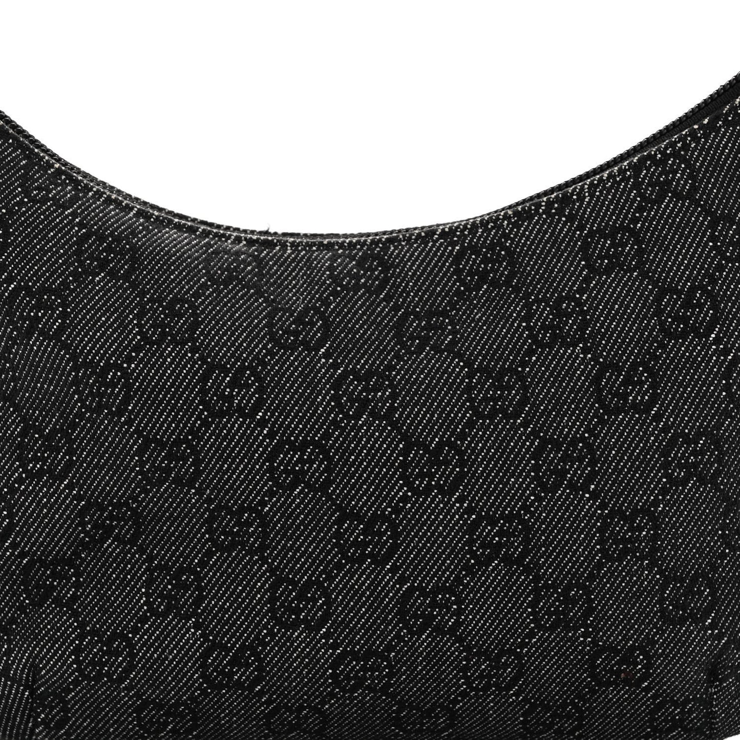 Denim Monogram Pochette Black