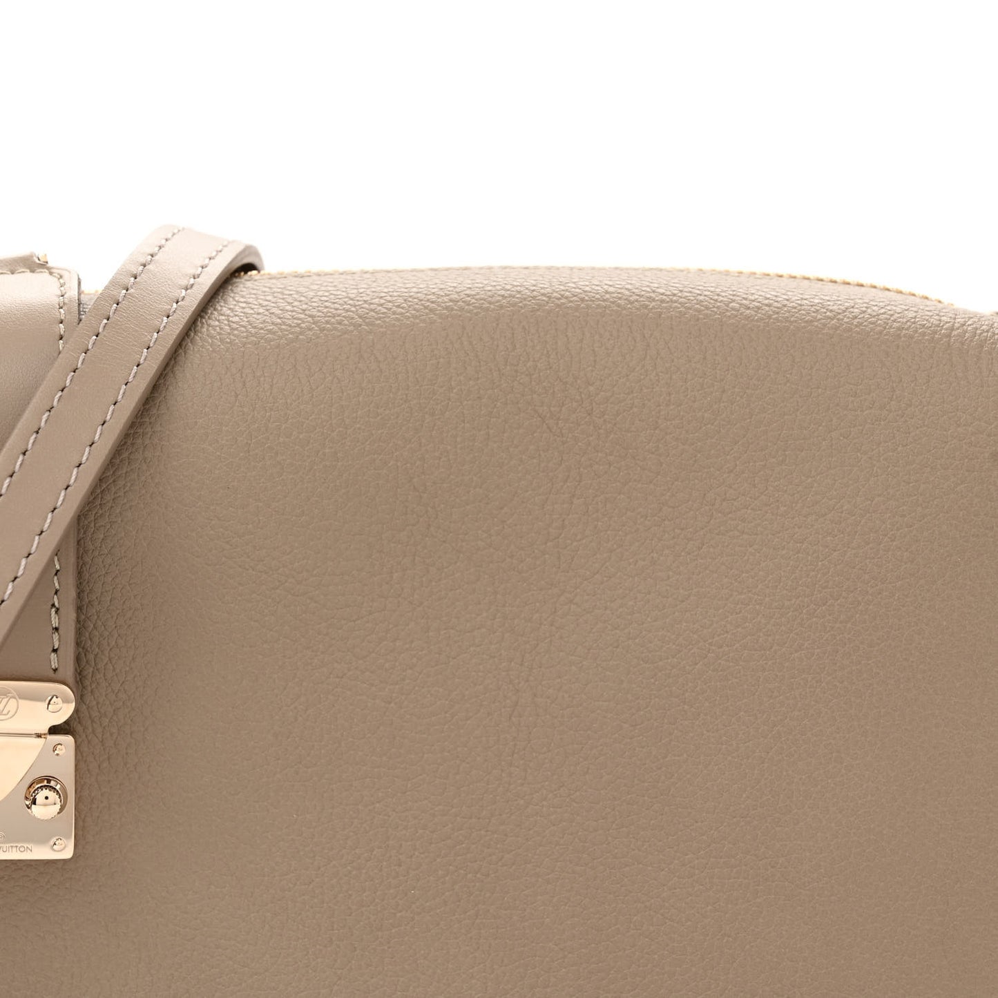 Calfskin Side Trunk MM Taupe