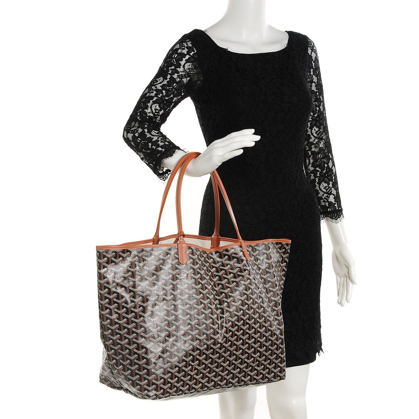 Goyardine Saint Louis GM Black Gold