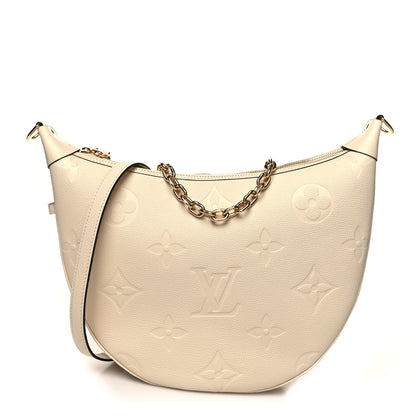 Louis Vuitton Empreinte Monogram Giant Loop Hobo Cream 3 of 11