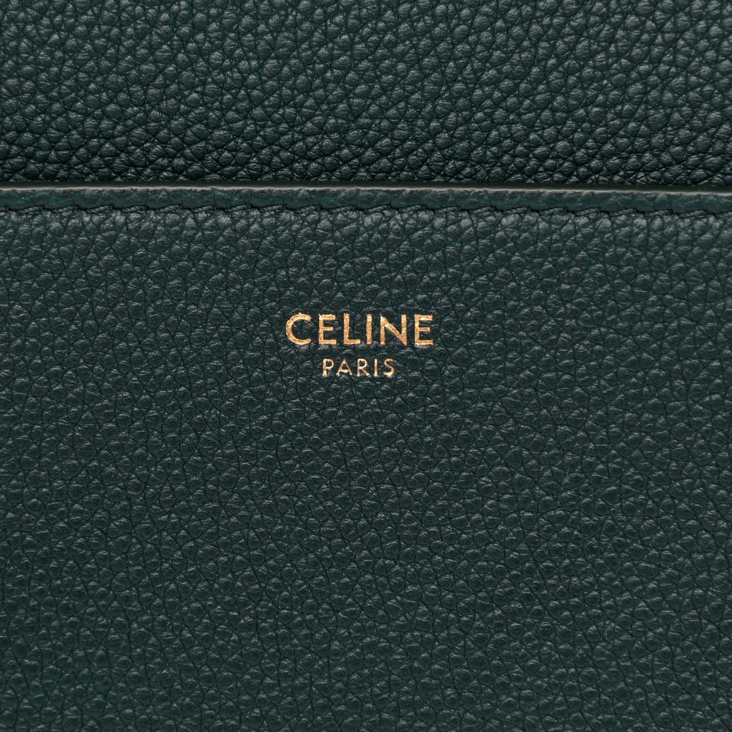 Soft Grained Calfskin Sangle Bucket Bag Amazone