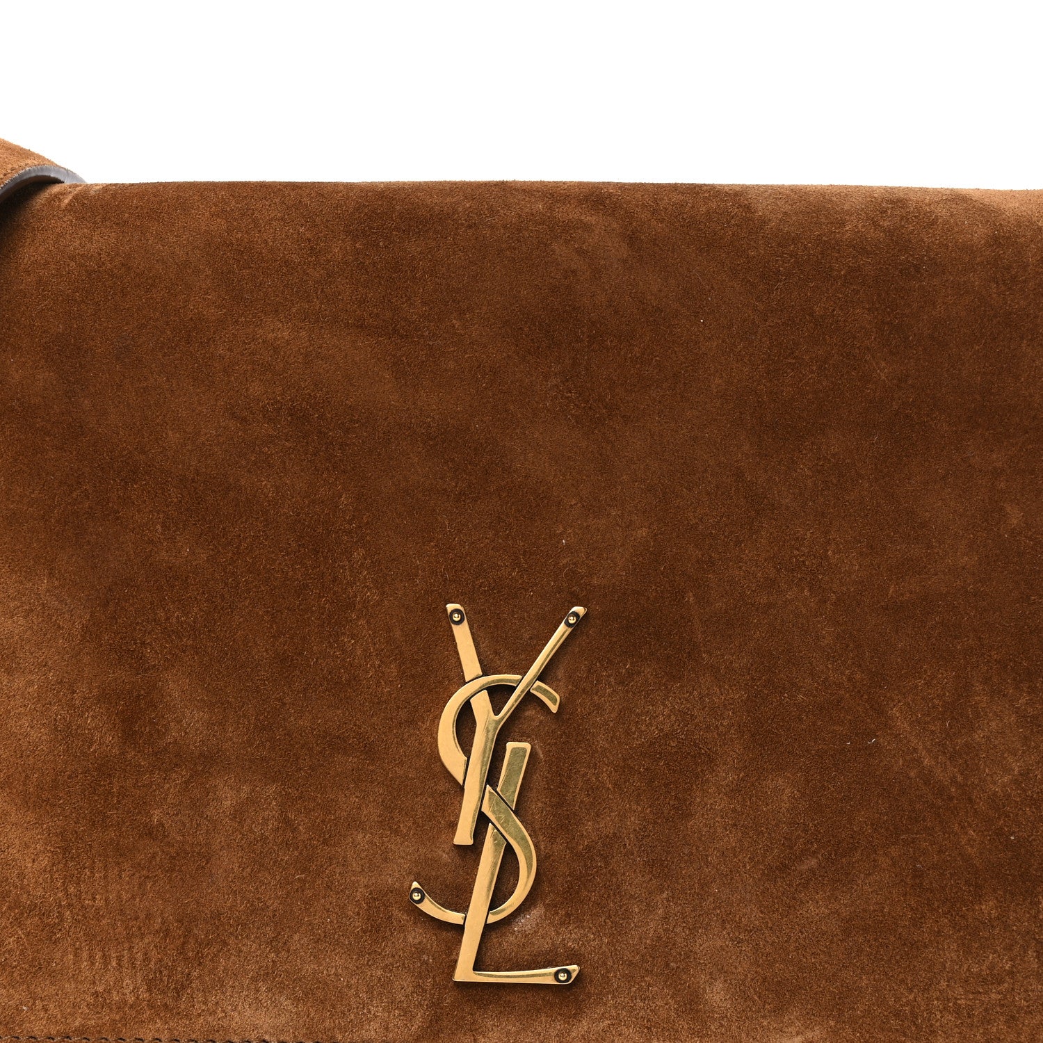 Saint Laurent Suede Besace Niki Satchel New Barley 7 of 10